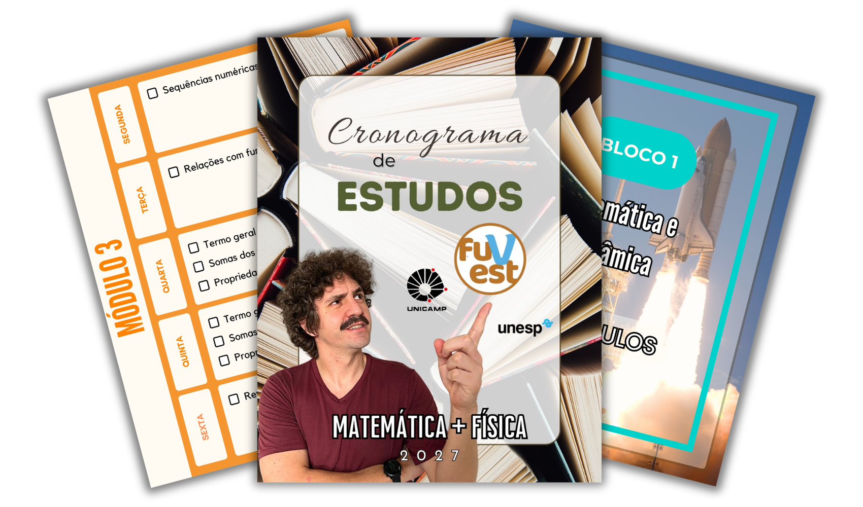 Cronograma Matemática Fuvest 2026